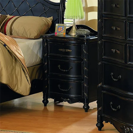 Three Drawer Nightstand